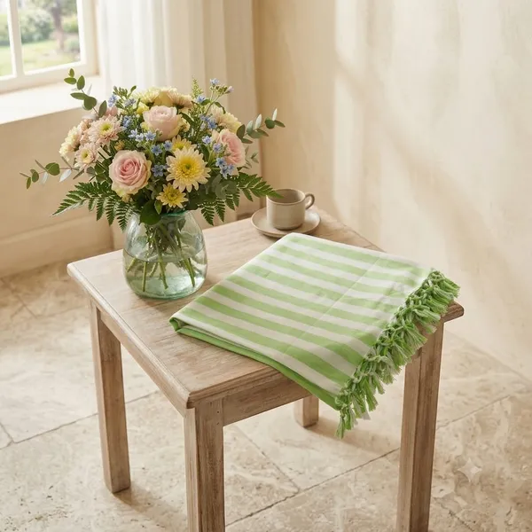 Green_Strip_Bhagalpuri_Dull_Chadar_For_AC_Rooms_&_Travel