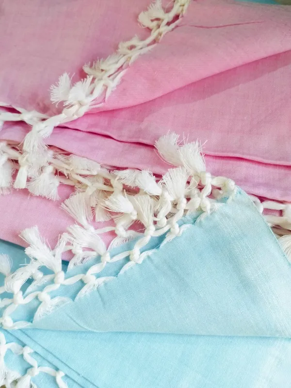 Pack_Of_2_Pink_And_Blue_Organic_Cotton_Silky_Soft_Bhagalpuri_Dull_Chadar_For_All_Season