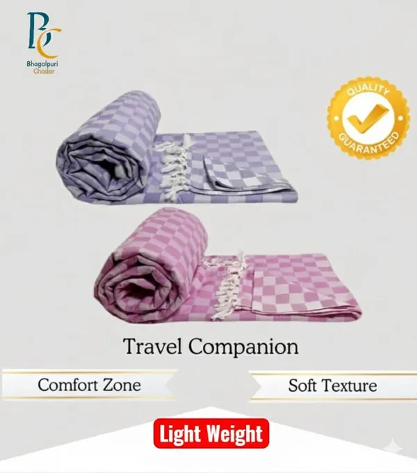 Pink_And_Purple_Organic_Cotton_Silky_Soft_Bhagalpuri_Dull_Chadar_Pack_Of_2