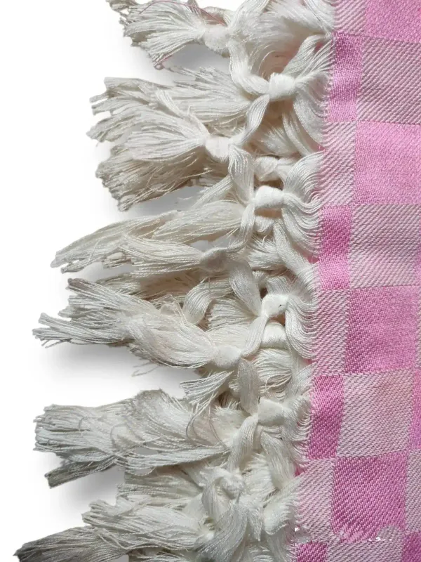 Top_Quality_Pack_Of_2_Lemon_Yellow_&_Pink_Bhagalpuri_Dull_Silk_Chadar