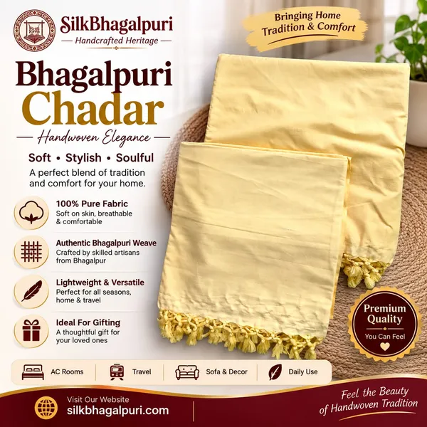 Pack_Of_2_Yellow_Combo_Bhagalpuri_Andi_Dull_Silk_Chadar