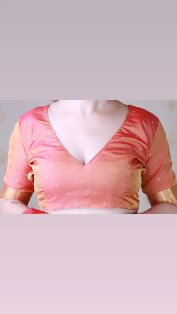 Baby_Pink_Soft_Silk_With_Flower_Meenakari_Motifs_Saree_With_Blouse_Piece_For_Women_&_Girl