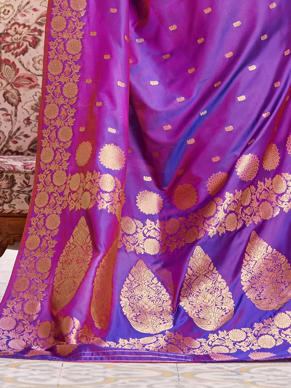 Violet_Soft_Silk_For_Women_&_Girls