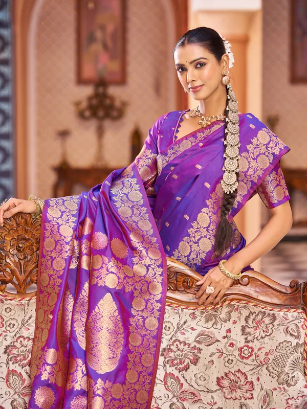 Violet_Soft_Silk_For_Women_&_Girls