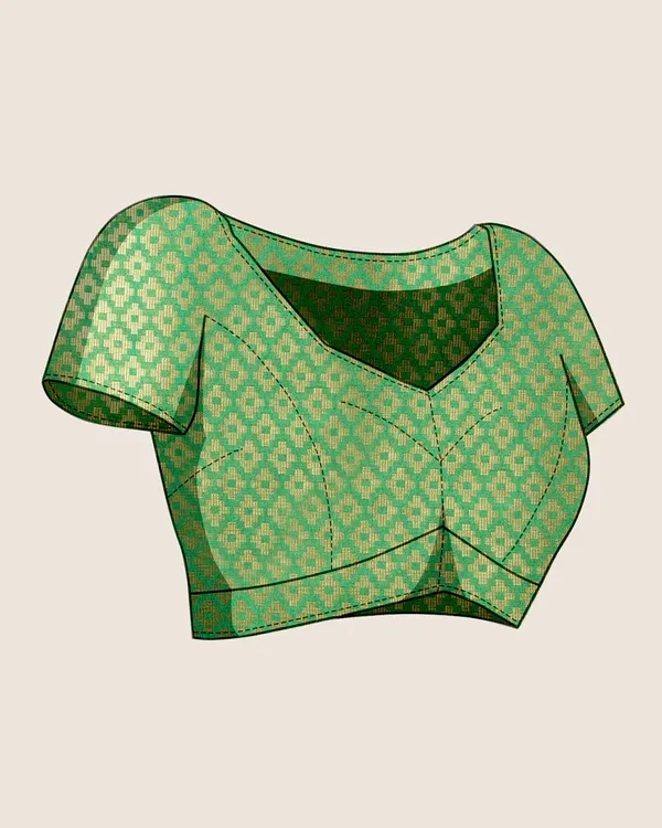Green_Patola_Silk_Weaved_Saree_With_Contrast_Meenakari_Saree_For_Women_&_Girls
