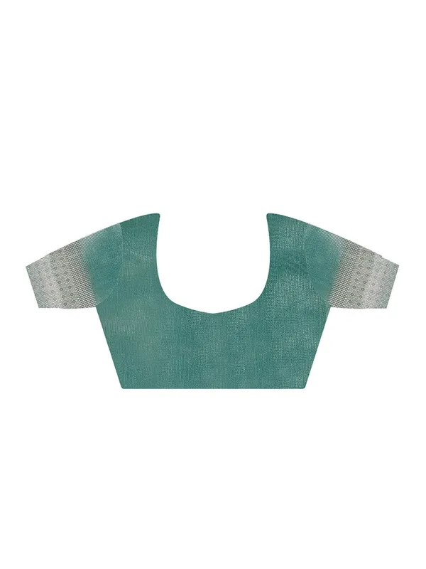 Multicolor_Premium_Linen_Saree_With_Blouse_Piece_For_Women_&_Girls
