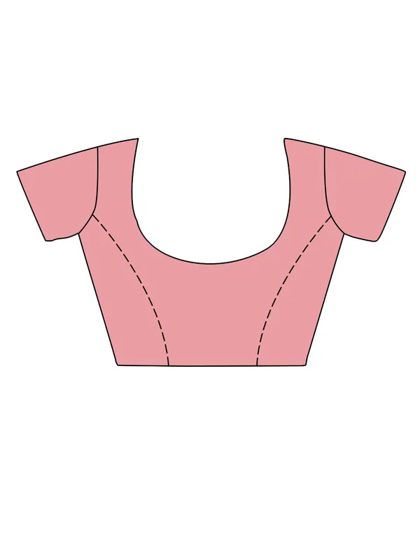 Baby_Pink_Premium_Linen_Saree_With_Blouse_Piece_For_Women_&_Girls