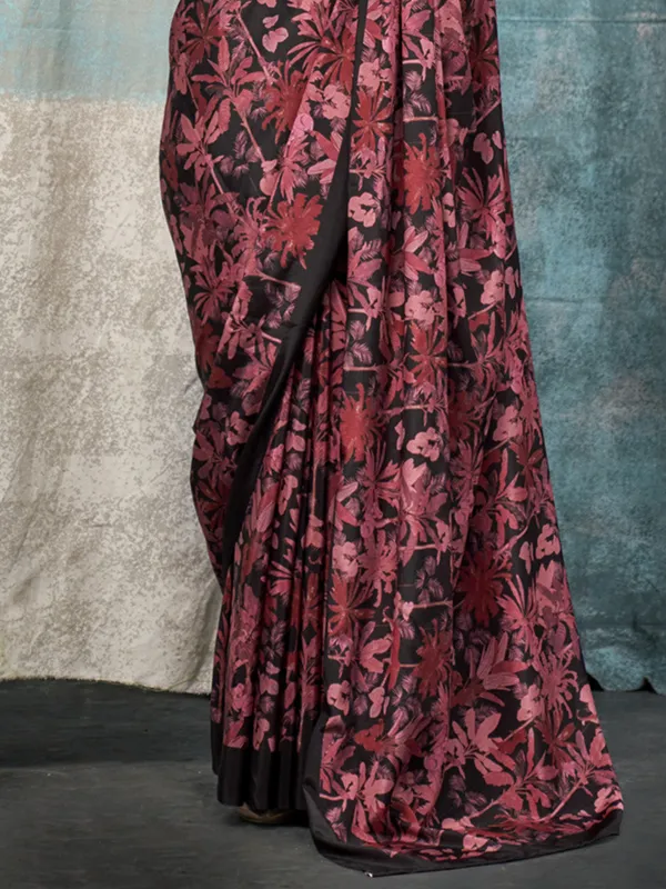 Multicolor_Premium_Silk_With_Blouse_Piece_For_Women_&_Girls