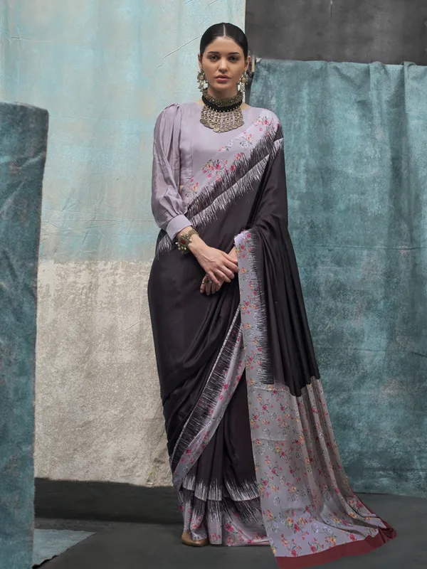Multicolor_Premium_Silk_With_Blouse_Piece_For_Women_&_Girls