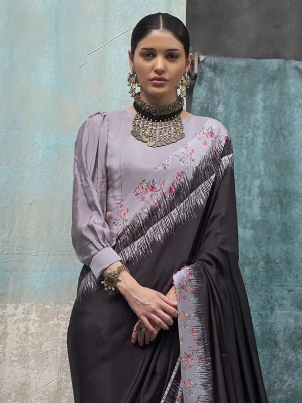 Multicolor_Premium_Silk_With_Blouse_Piece_For_Women_&_Girls