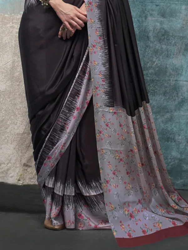 Multicolor_Premium_Silk_With_Blouse_Piece_For_Women_&_Girls