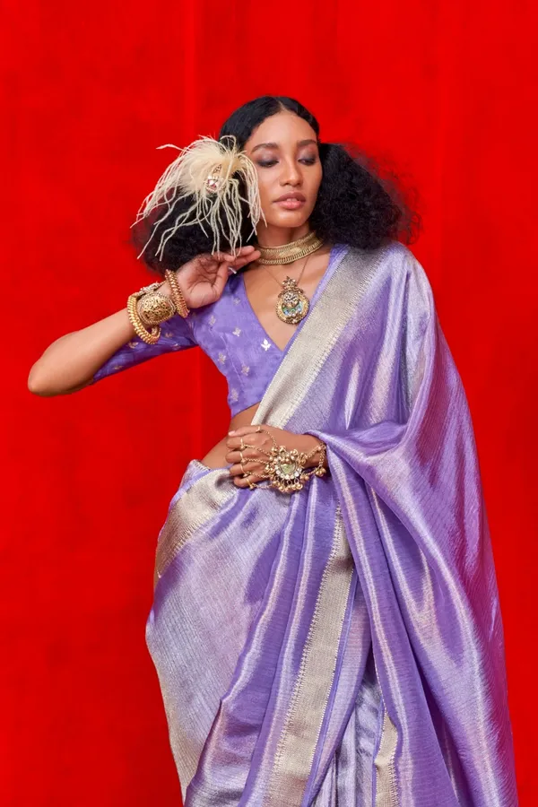 Light_Purple_Premium_Pure_Viscose_Saree_With_Blouse_Piece_For_Women_&_Girls