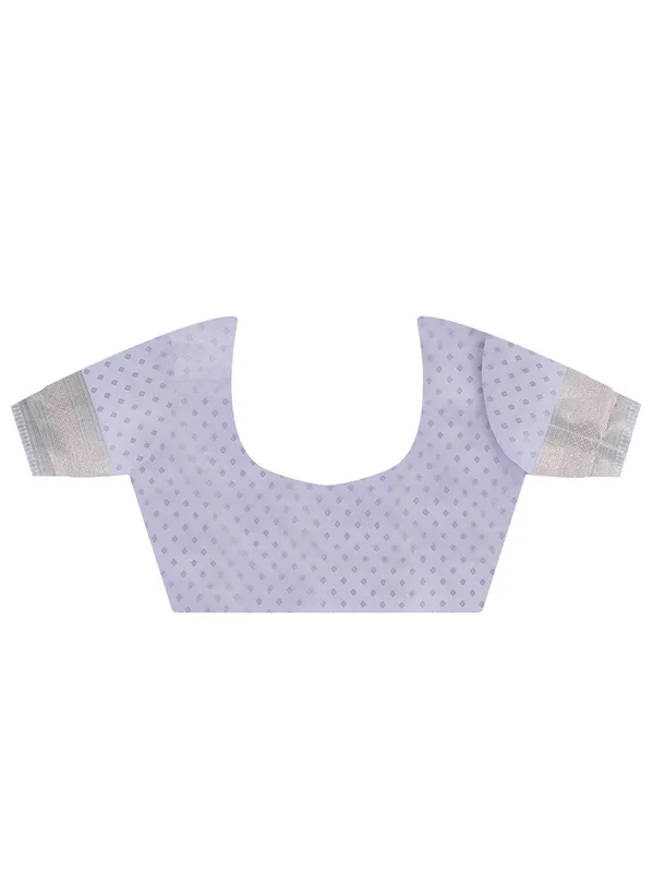 Blue_Premium_Satin_Silk_With_Blouse_Piece_For_Women_&_Girls