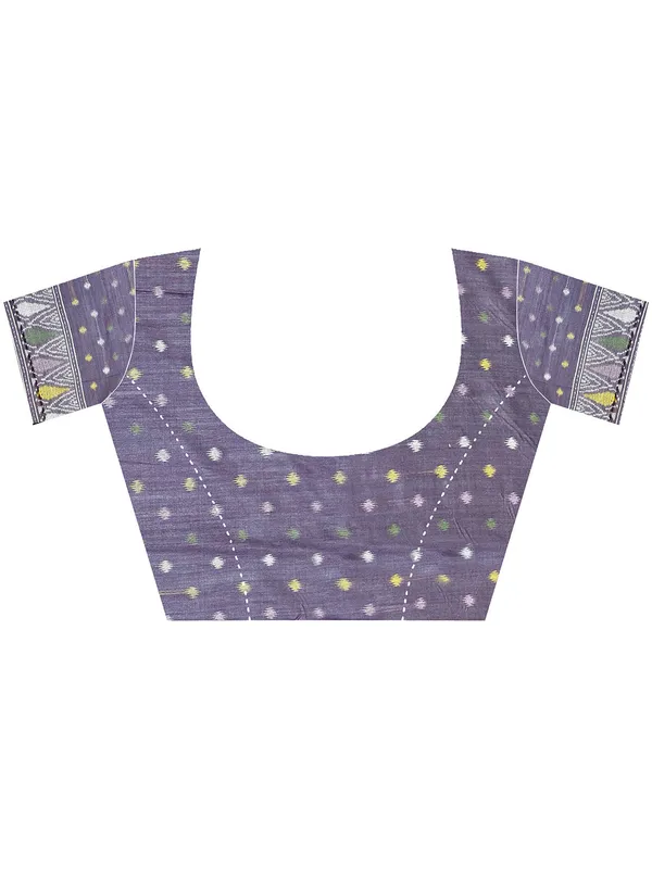 Purple_Premium_Patola_Saree_With_Blouse_Piece_For_Women_&_Girls