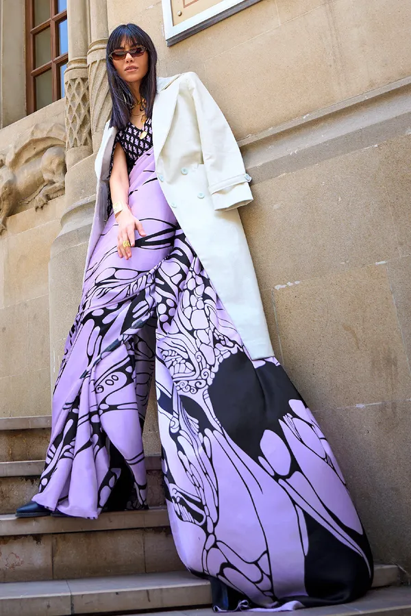 Pastel_Lavender_Premium_Digital_Print_Saree_With_Blouse_Piece_For_Women_&_Girls