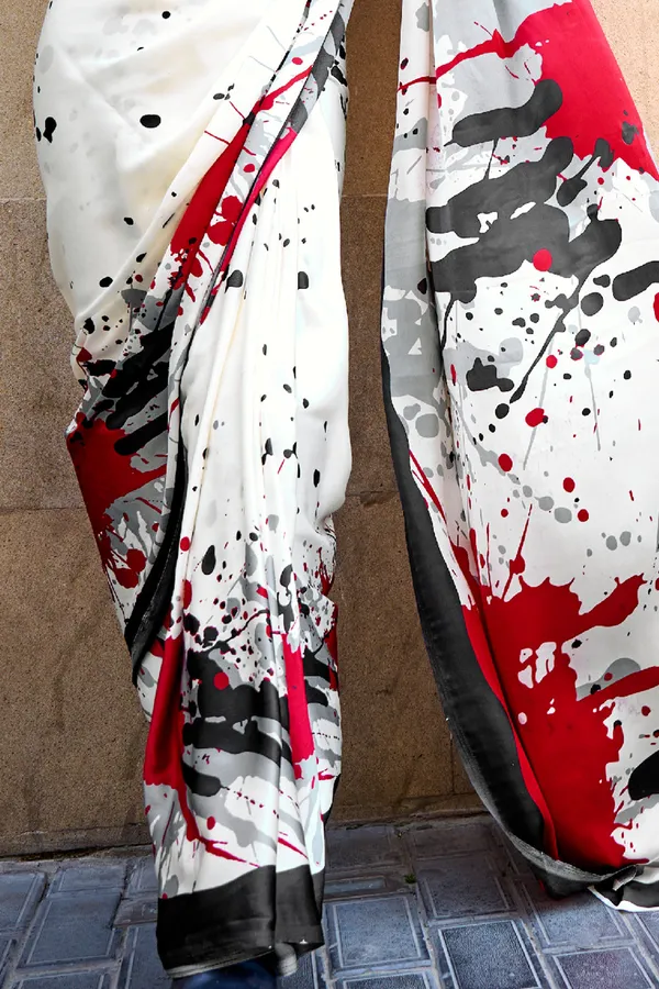 Multicolor_Premium_Digital_Print_Saree_With_Blouse_Piece_For_Women_&_Girls