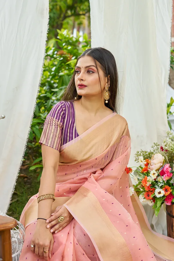 Pink_Shimmer_Silk_For_Women_&_Girls