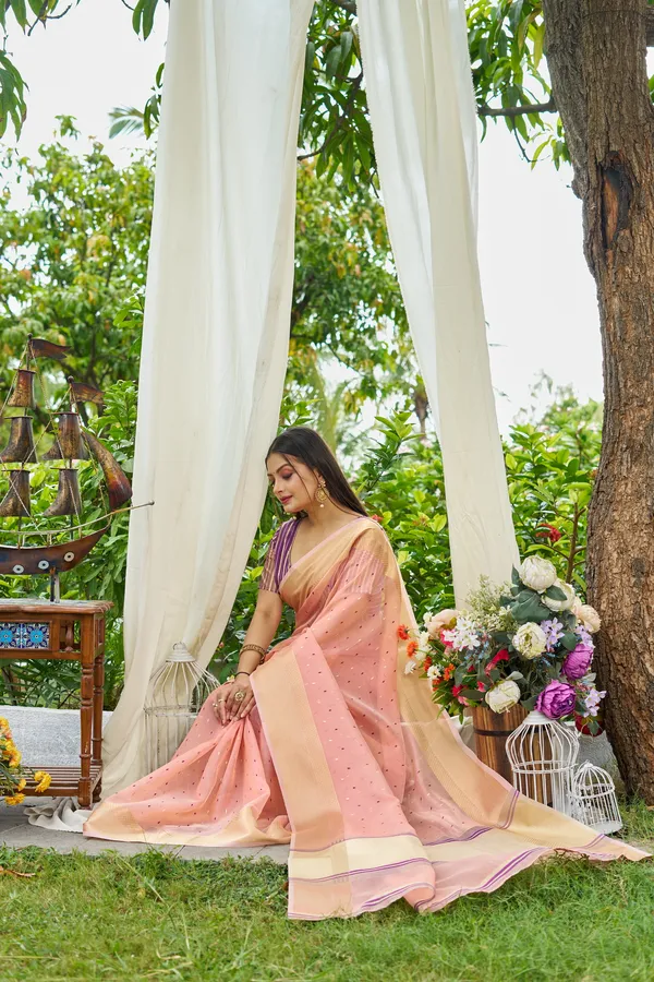 Pink_Shimmer_Silk_For_Women_&_Girls