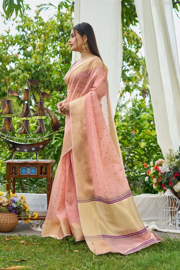 Pink_Shimmer_Silk_For_Women_&_Girls