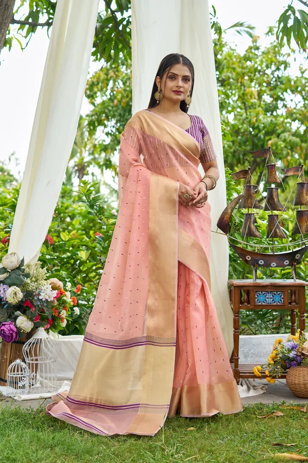 Pink_Shimmer_Silk_For_Women_&_Girls