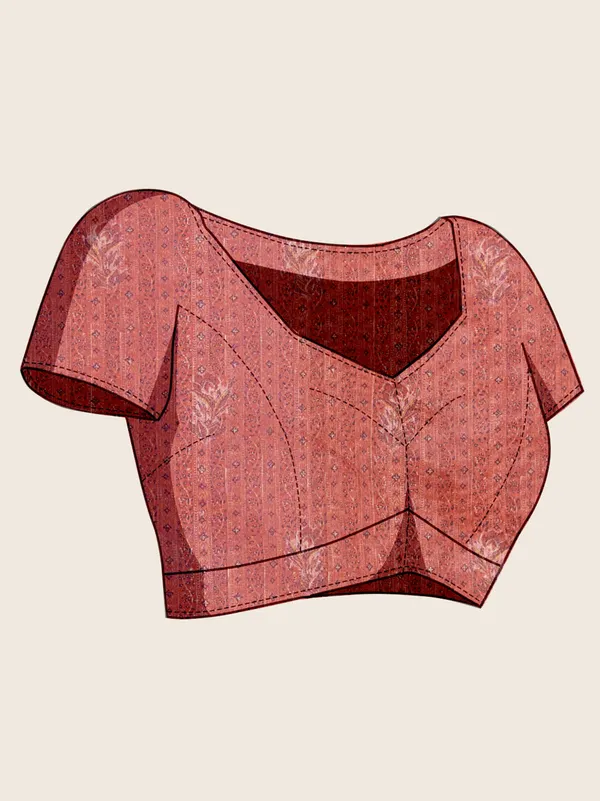 Multicolor_Premium_Semi_Linen_Saree_With_Blouse_Piece_For_Women_&_Girls