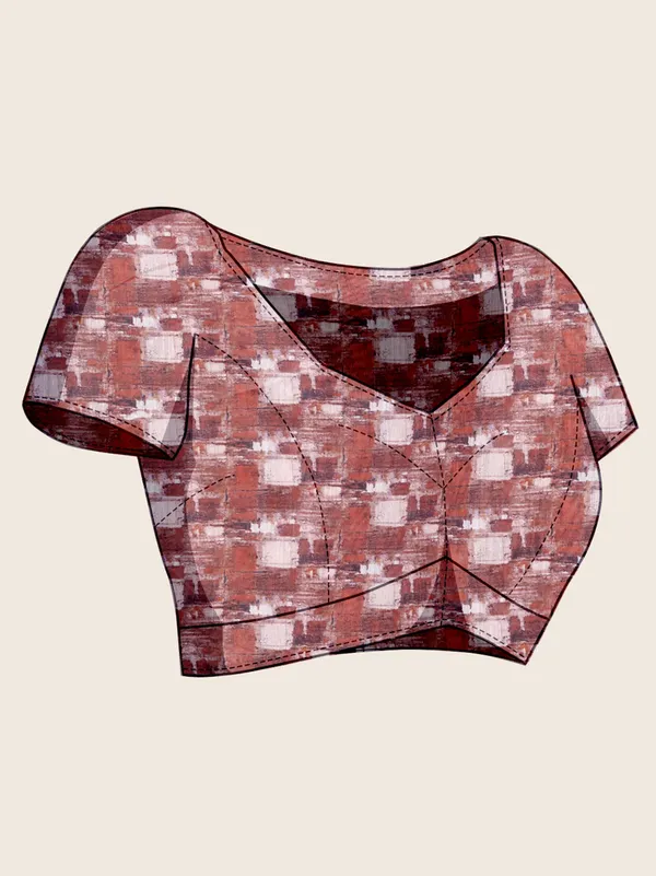 Multicolor_Premium_Semi_Linen_Saree_With_Blouse_Piece_For_Women_&_Girls