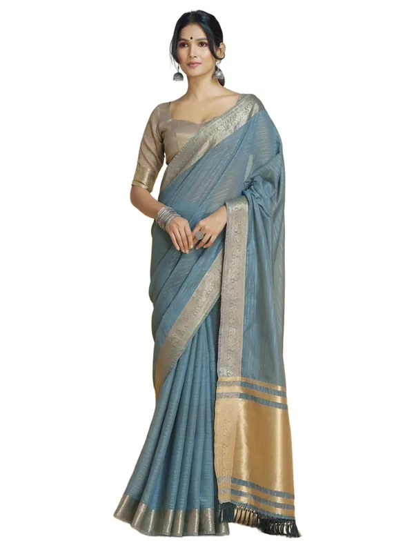 Grey_Silk_For_Women_&_Girls