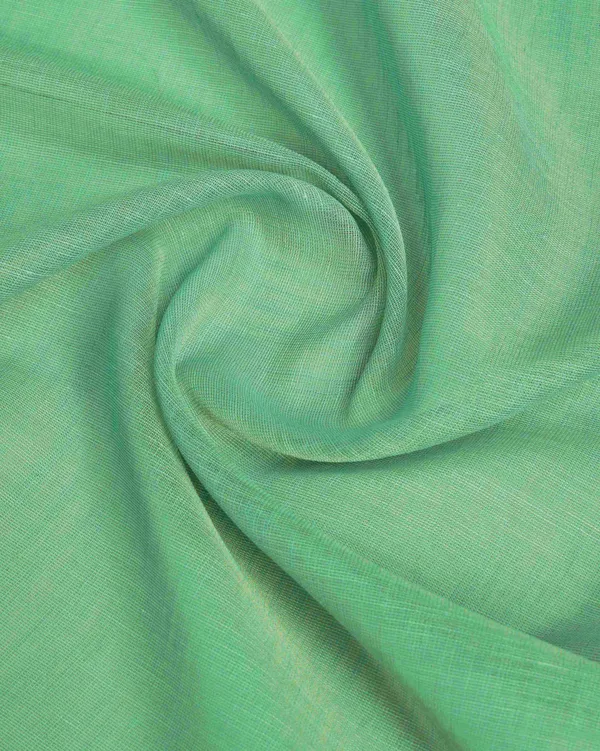 Sea_Green_Linen_Saree_For_Women_&_Girls