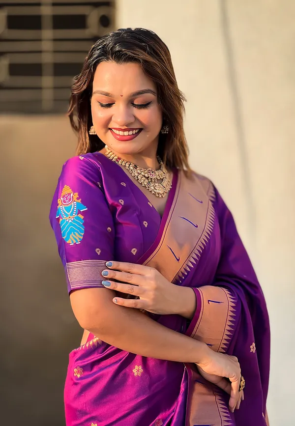Violet_Silk_For_Women_&_Girls