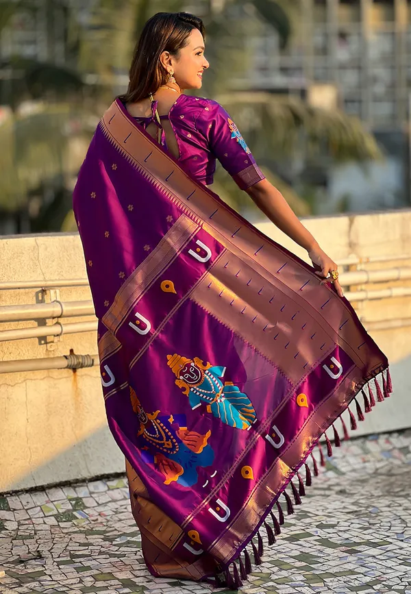 Violet_Silk_For_Women_&_Girls