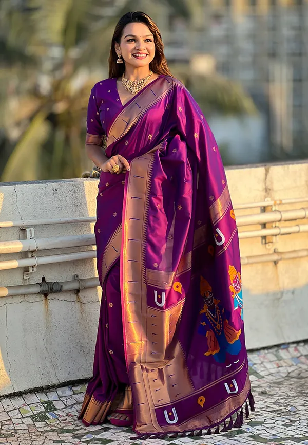 Violet_Silk_For_Women_&_Girls