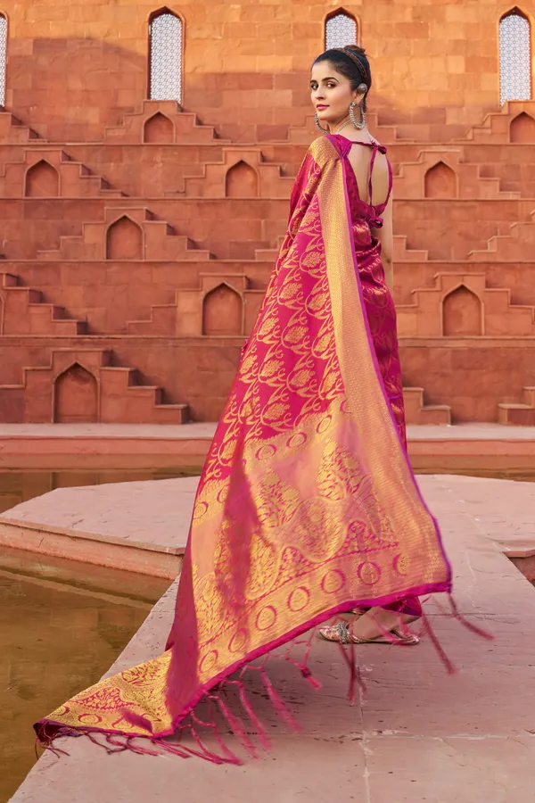Purple_Soft_Silk_For_Women_&_Girls