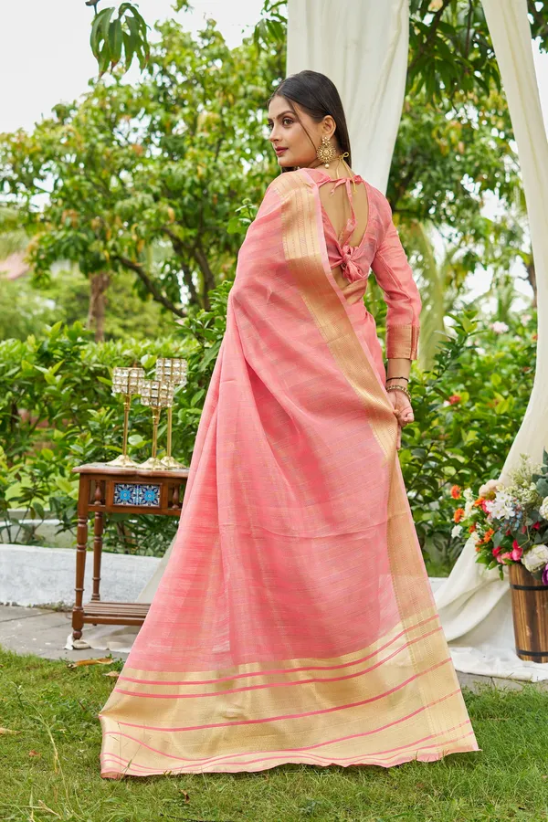 Peach_Mosques_Saree_For_Women_&_Girls