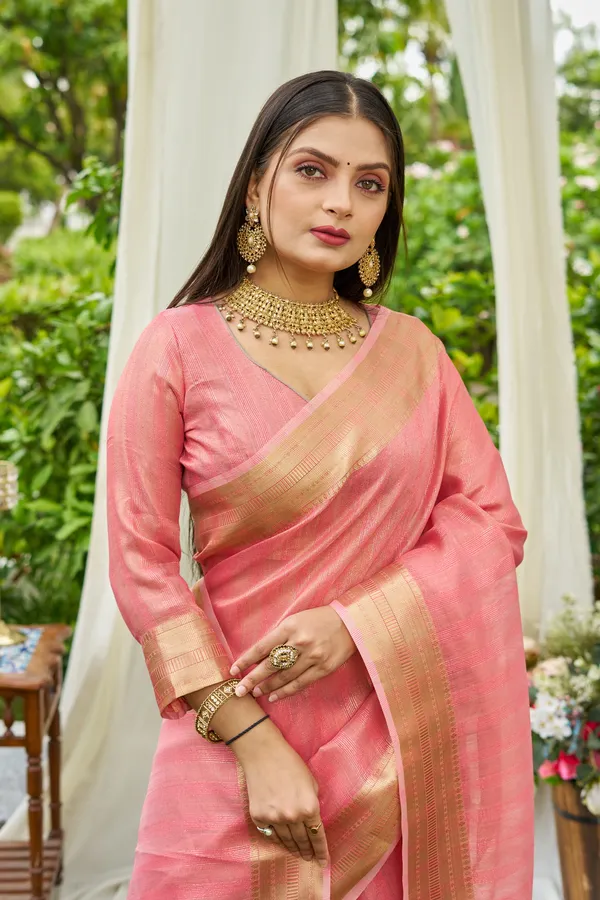 Peach_Mosques_Saree_For_Women_&_Girls