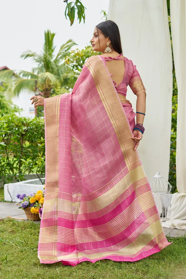 Pink_Tissue_Mosques_Saree_For_Women_&_Girls