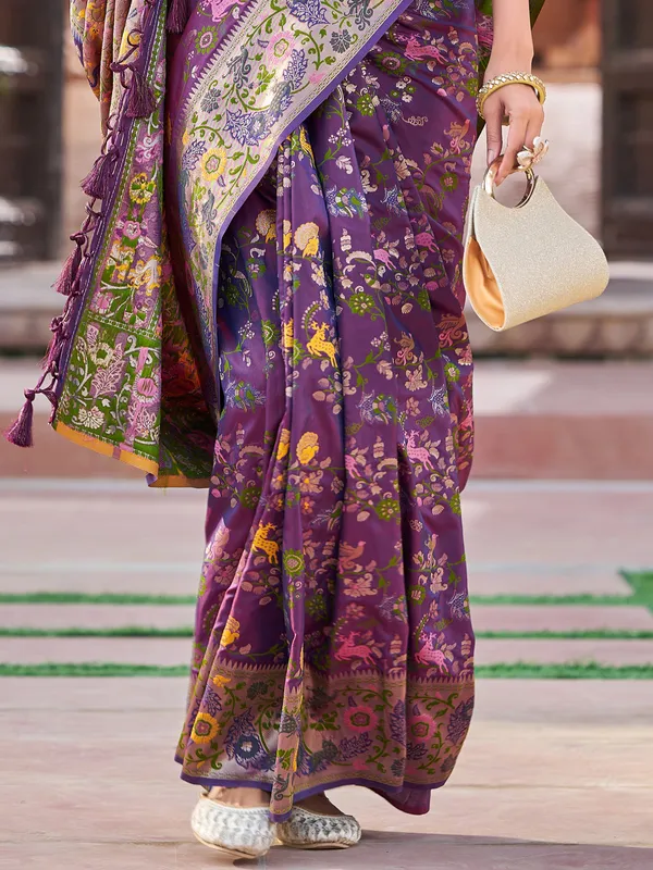 Violet_Soft_Silk_For_Women_&_Girls