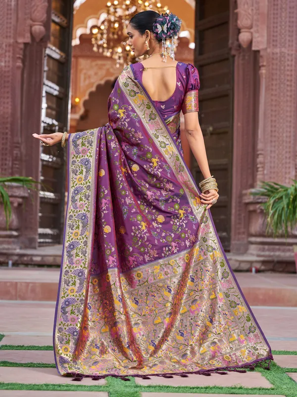 Violet_Soft_Silk_For_Women_&_Girls