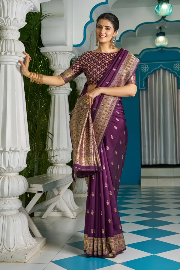 Purple_Silk_For_Women_&_Girls