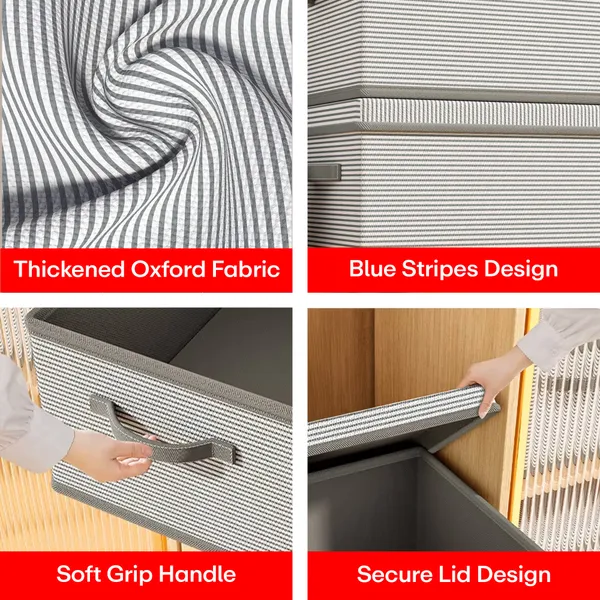 Grey_Storage_Box_&_Cloth_Organizer