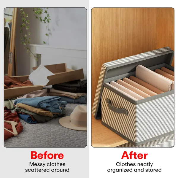 Grey_Storage_Box_&_Cloth_Organizer