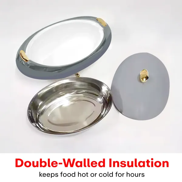 Premium_Elegant_Oval_Casserole_5L_With_Gold_Leaf_Handle