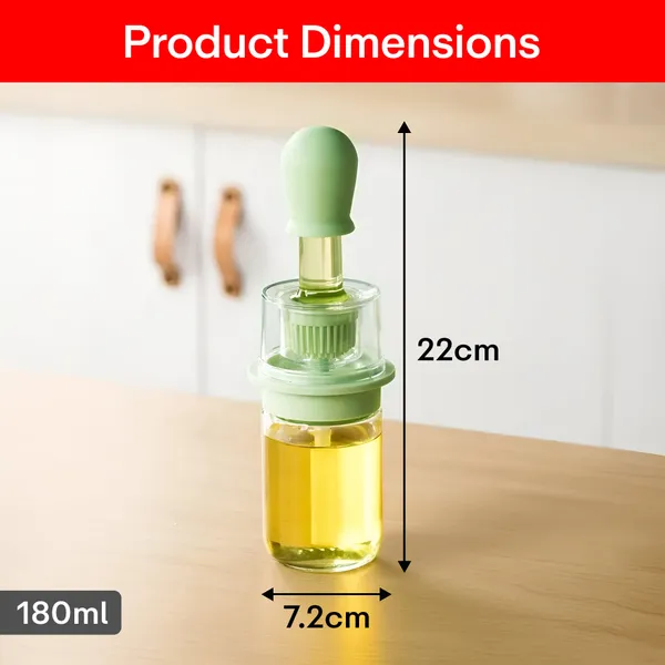 Green_180Ml_Oil_Dispenser_Bottle_With_Silicone_Built_In_Brush