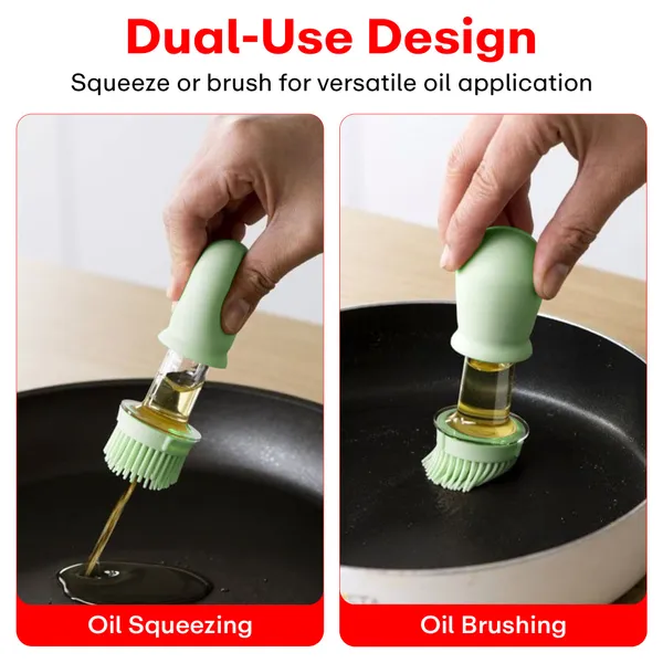 Green_180Ml_Oil_Dispenser_Bottle_With_Silicone_Built_In_Brush