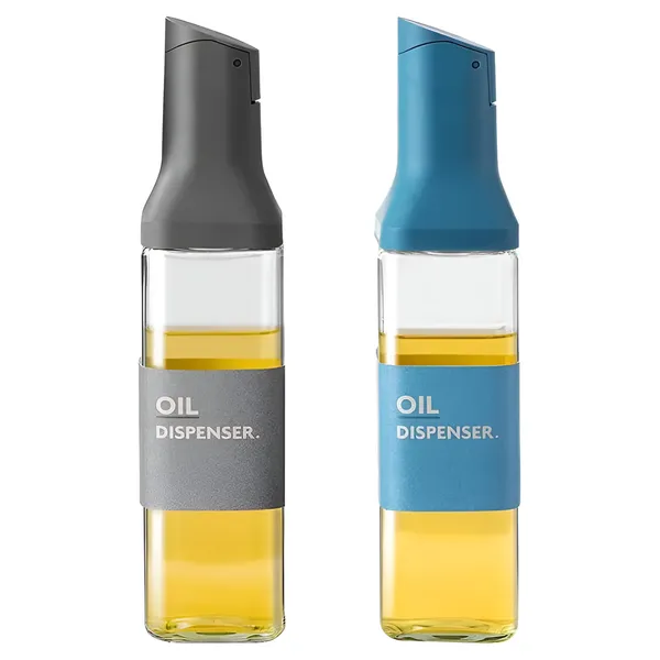 Set_Of_2_Blue_&_Grey_Oil_Dispenser_500Ml_Each