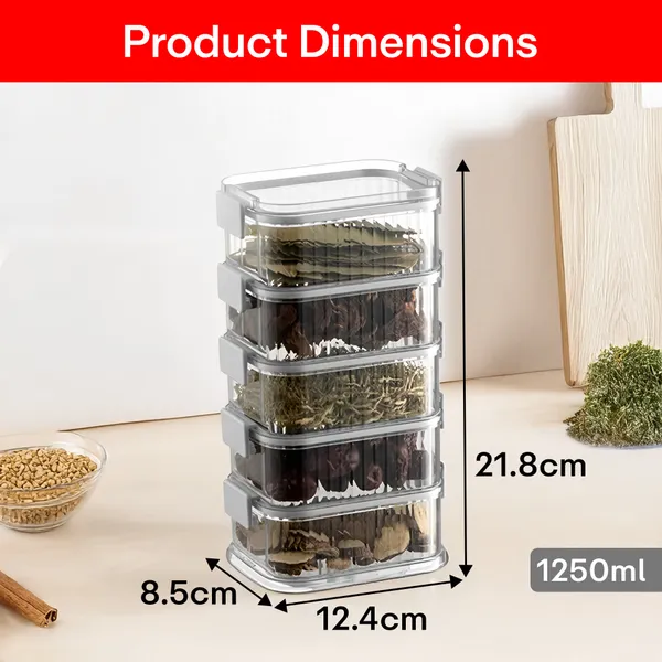 White_Stackable_Food_Container_1250Ml