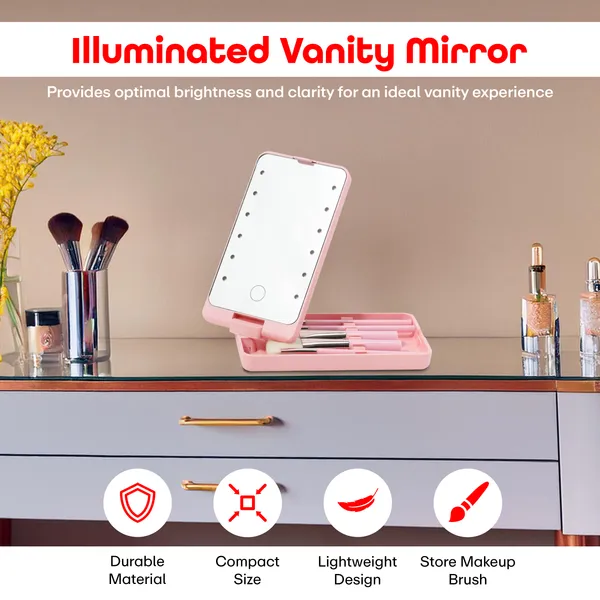 Pink_Led_Portable_Cosmetic_Mirror