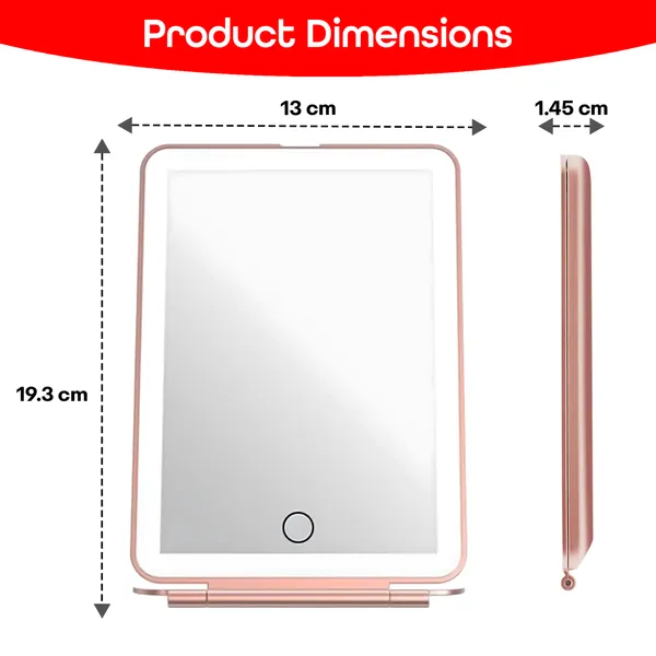 White_Led_Rechargeable_Travel_Vanity_Mirror