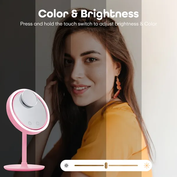 White_Led_Fan_Mirror