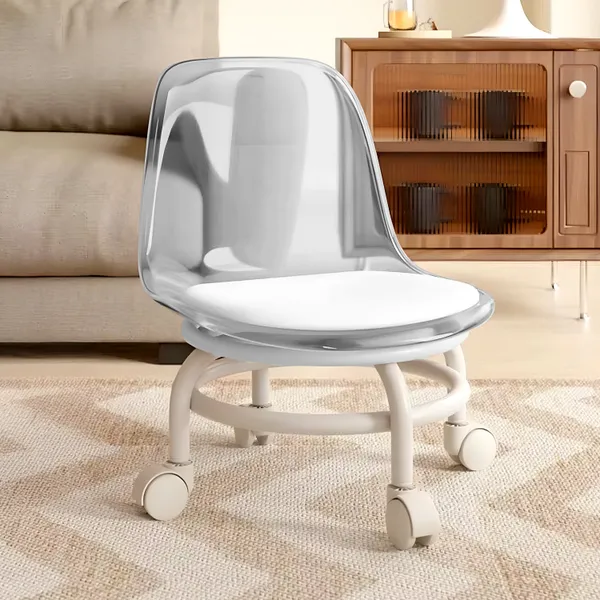 Pink_Acrylic_360ï¿½_Rotatable_Transparent_Chair_For_Kids