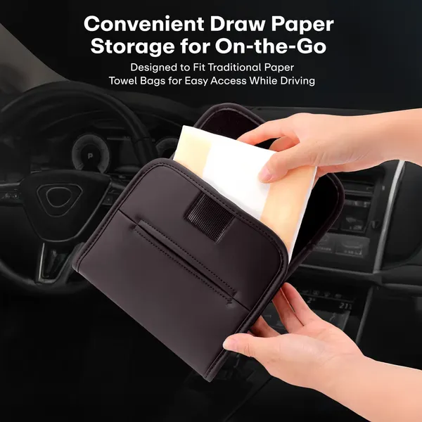Black_Leather_Tissue_Holder_For_Car